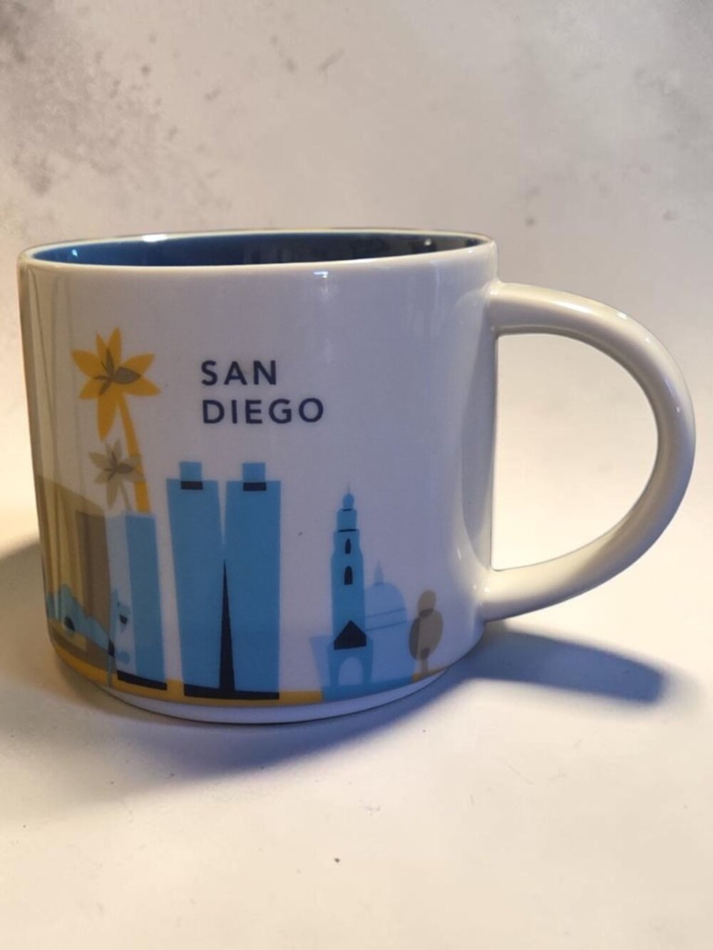 Starbucks San Diego You Are Here 14oz Ceramic Mug 2017